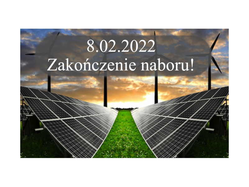 Zakończenie naboru wniosków na dofinansowanie instalacji odnawialnych