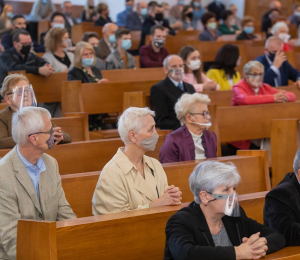 Msza św. z udziałem seniorów z terenu gminy