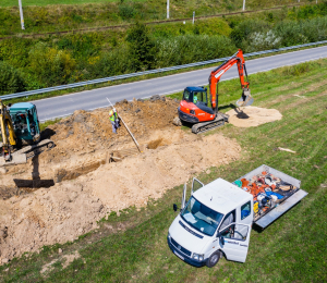 Imponujący postęp prac związanych z rozbudową sieci kanalizacyjnej