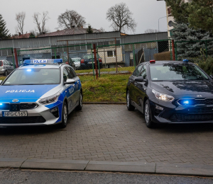 Komisariat Policji w Grybowie otrzymał 2 samochody