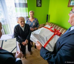 100 - lecie urodzin mieszkańca Siołkowej