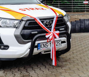 OSP Siołkowa ma nowy samochód  rozpoznawczo – ratowniczy.