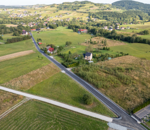 Remont drogi gminnej nr 294449K w Ptaszkowej zakończony.