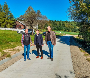 Modernizacja dróg dojazdowych do gruntów rolnych w m. Wawrzka, Binczarowa, Krużlowa Wyżna