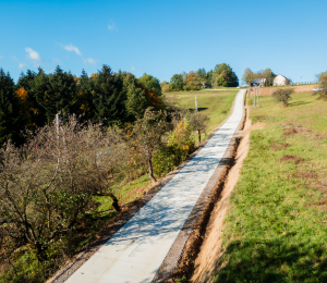 Modernizacja dróg dojazdowych do gruntów rolnych w m. Wawrzka, Binczarowa, Krużlowa Wyżna