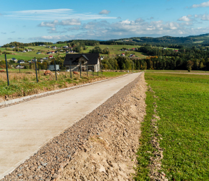 Modernizacja dróg dojazdowych do gruntów rolnych w m. Wawrzka, Binczarowa, Krużlowa Wyżna