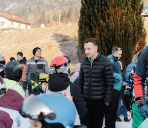 Relacja z zawodów  w narciarstwie alpejskim  o „Puchar Wójta Gminy Grybów”