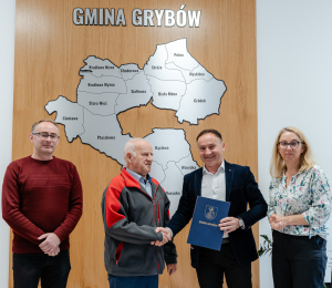 Podpisanie umowy na remont obiektu mostowego w miejscowości Gródek