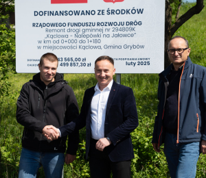 Odbiór drogi nr 294809K Kąclowa – Nalepówki na Jałowce
