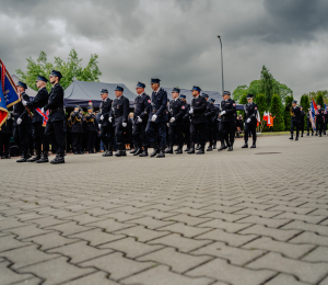 Powiatowy Dzień Strażaka – odznaczenie dla wójta i druhów z Gminy Grybów