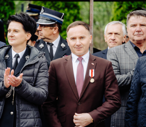 Powiatowy Dzień Strażaka – odznaczenie dla wójta i druhów z Gminy Grybów