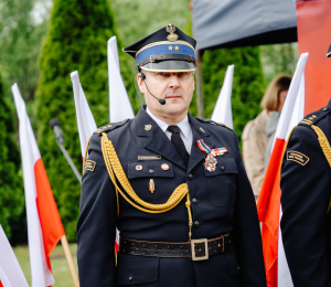 Powiatowy Dzień Strażaka – odznaczenie dla wójta i druhów z Gminy Grybów