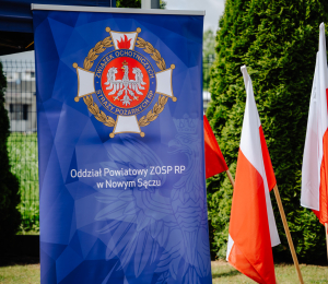 Powiatowy Dzień Strażaka – odznaczenie dla wójta i druhów z Gminy Grybów