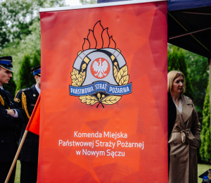 Powiatowy Dzień Strażaka – odznaczenie dla wójta i druhów z Gminy Grybów