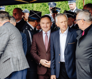 Powiatowy Dzień Strażaka – odznaczenie dla wójta i druhów z Gminy Grybów