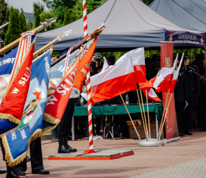 Powiatowy Dzień Strażaka – odznaczenie dla wójta i druhów z Gminy Grybów