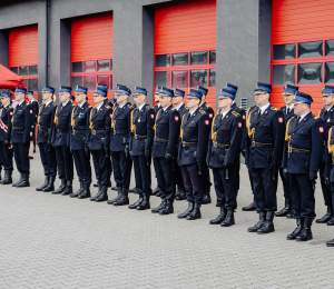 Powiatowy Dzień Strażaka – odznaczenie dla wójta i druhów z Gminy Grybów