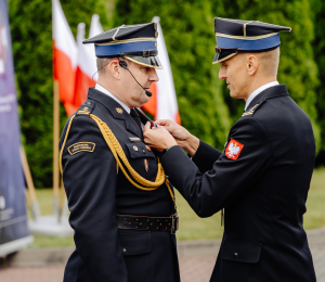 Powiatowy Dzień Strażaka – odznaczenie dla wójta i druhów z Gminy Grybów