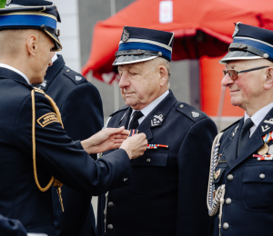 Powiatowy Dzień Strażaka – odznaczenie dla wójta i druhów z Gminy Grybów