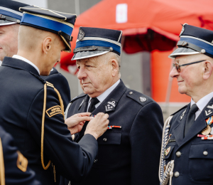Powiatowy Dzień Strażaka – odznaczenie dla wójta i druhów z Gminy Grybów
