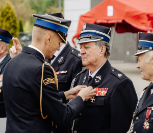 Powiatowy Dzień Strażaka – odznaczenie dla wójta i druhów z Gminy Grybów