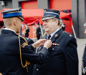 Powiatowy Dzień Strażaka – odznaczenie dla wójta i druhów z Gminy Grybów