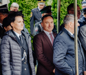 Powiatowy Dzień Strażaka – odznaczenie dla wójta i druhów z Gminy Grybów