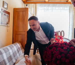 Pan Marian Igielski świętuje setne urodziny!