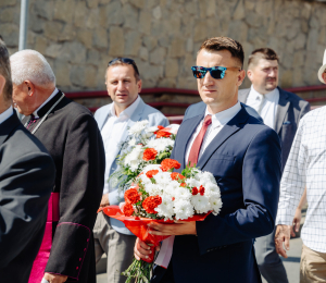 Uroczyste obchody Święta Wojska Polskiego w Grybowie