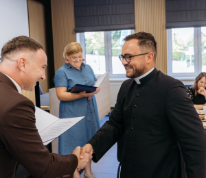 Uroczyste wręczenie aktów mianowania nauczycielom z Gminy Grybów