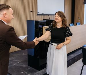 Uroczyste wręczenie aktów mianowania nauczycielom z Gminy Grybów