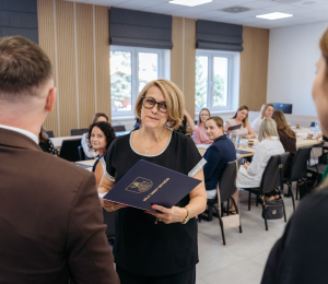 Uroczyste wręczenie aktów mianowania nauczycielom z Gminy Grybów