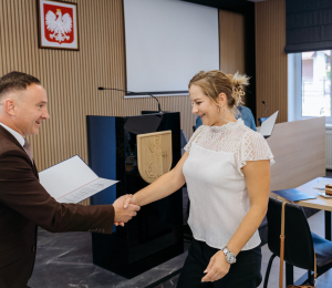 Uroczyste wręczenie aktów mianowania nauczycielom z Gminy Grybów