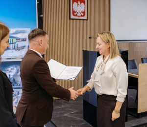 Uroczyste wręczenie aktów mianowania nauczycielom z Gminy Grybów