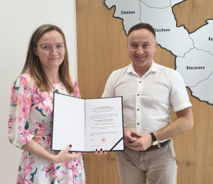 Uroczyste wręczenie aktów mianowania nauczycielom z Gminy Grybów
