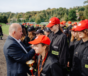 Miejsko-Gminne Zawody Sportowo-Pożarnicze MDP w Grybowie