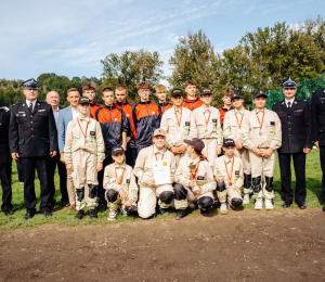 Miejsko-Gminne Zawody Sportowo-Pożarnicze MDP w Grybowie