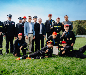 Miejsko-Gminne Zawody Sportowo-Pożarnicze MDP w Grybowie
