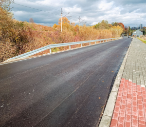 Nowa nawierzchnia na drodze powiatowej Stróże – Wyskitna – Polna
