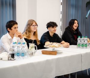 Młodzież z Francji z wizytą w naszej gminie