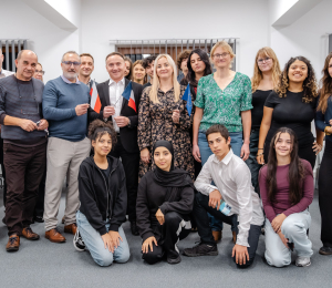 Młodzież z Francji z wizytą w naszej gminie