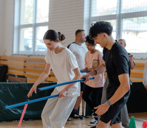 Młodzież z Francji z wizytą w naszej gminie