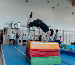 Młodzież z Francji z wizytą w naszej gminie