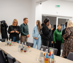 Młodzież z Francji z wizytą w naszej gminie