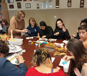 Młodzież z Francji z wizytą w naszej gminie