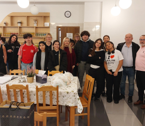 Młodzież z Francji z wizytą w naszej gminie