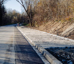 Samorządowcy z wizytą na inwestycjach w Gminie Grybów
