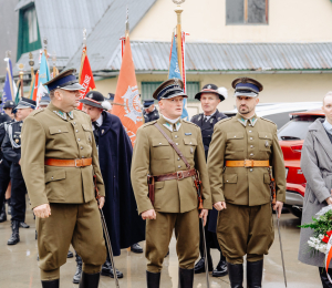 Gmina Grybów uczciła 107. rocznicę odzyskania przez Polskę Niepodległości