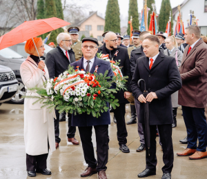 Gmina Grybów uczciła 107. rocznicę odzyskania przez Polskę Niepodległości