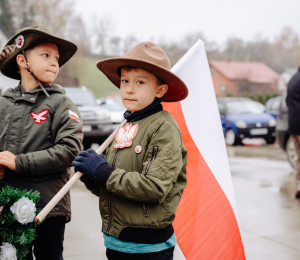 Gmina Grybów uczciła 107. rocznicę odzyskania przez Polskę Niepodległości